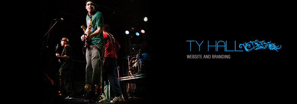 Ty Hall Website and Branding