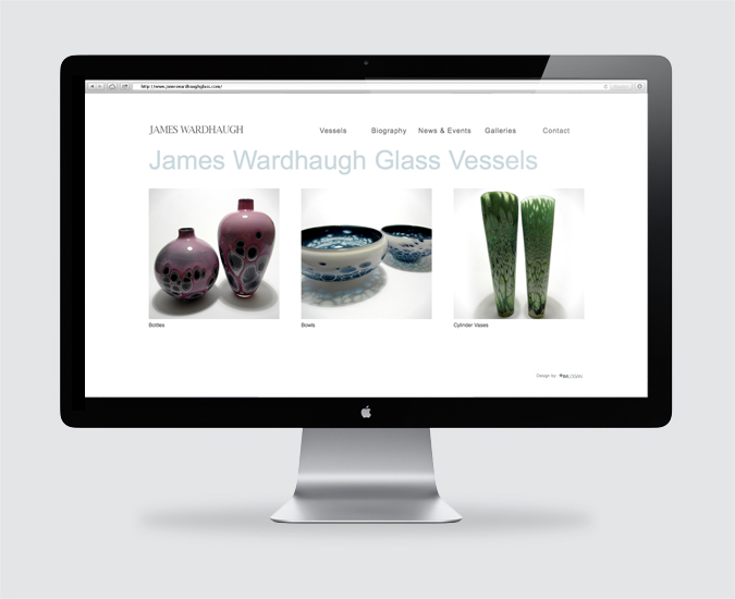 James Wardhaugh Glass website