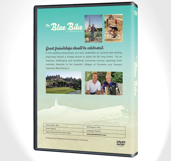 Blue Bike DVD Packaging